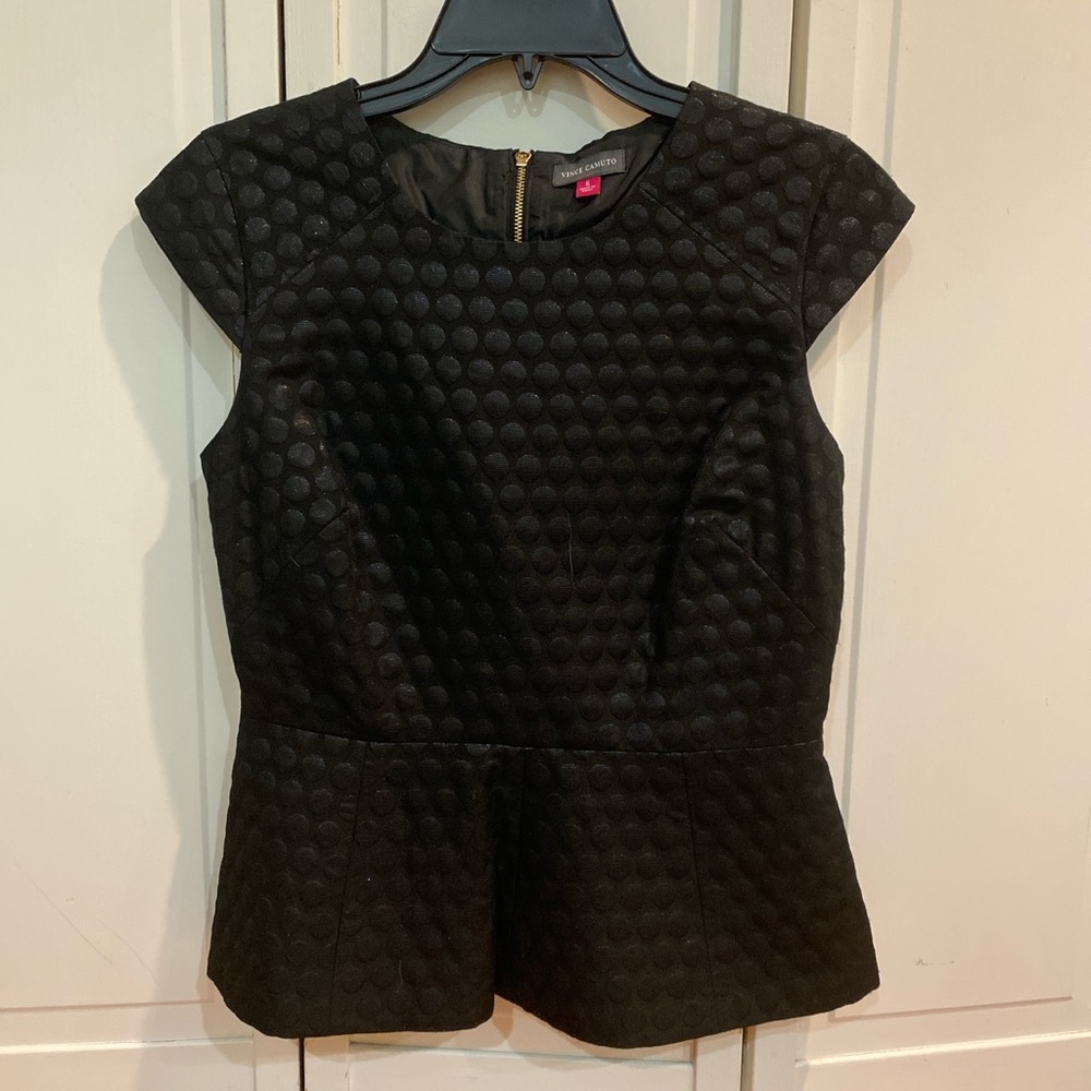 Black Vince Camuto shirt